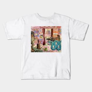 Boy Fighting Dragons Kids T-Shirt